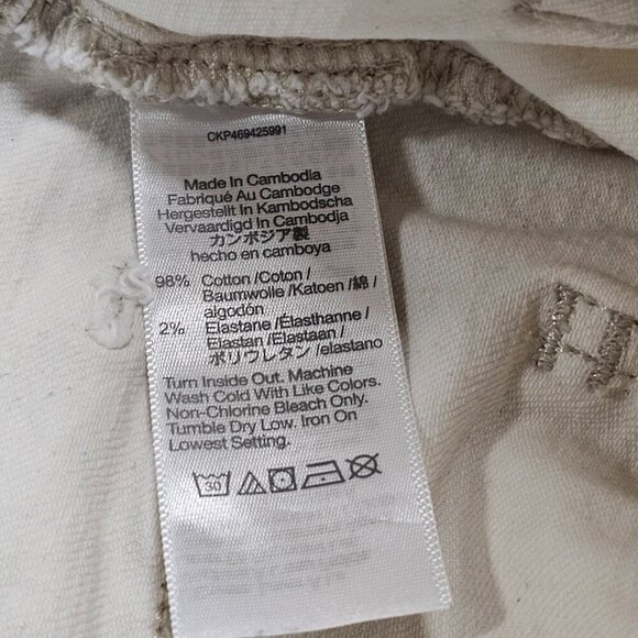 Madewell The Perfect Vintage Wide Leg Women Jean Size 32 Ivory - Picture 13 of 13